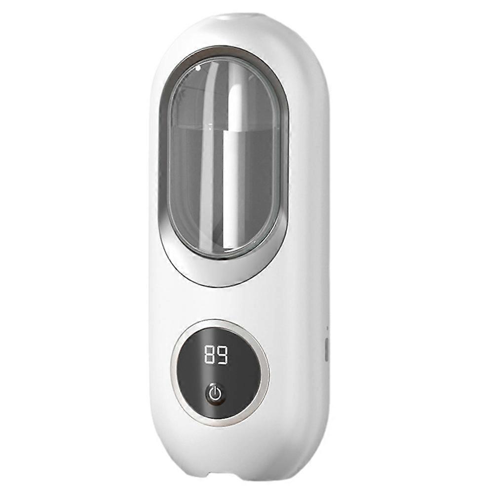 120Ml Essential Oil Diffuser Wall Mounted Aromatherapy Digital Display with Night Light Air Purifier Rock Gray