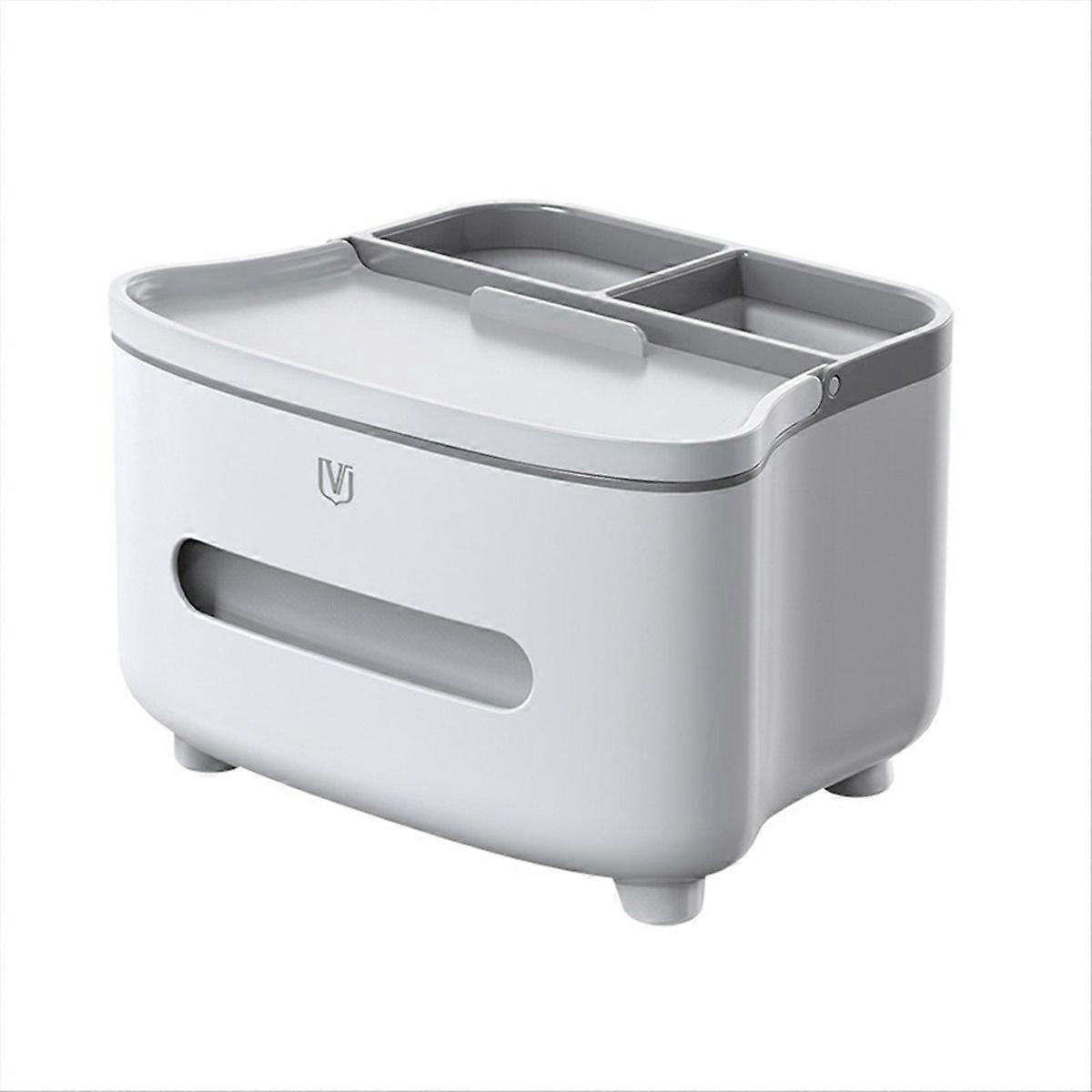 Multi Functionele Creatives Tissue Box Houder Tissue Houder Thuis, Wit