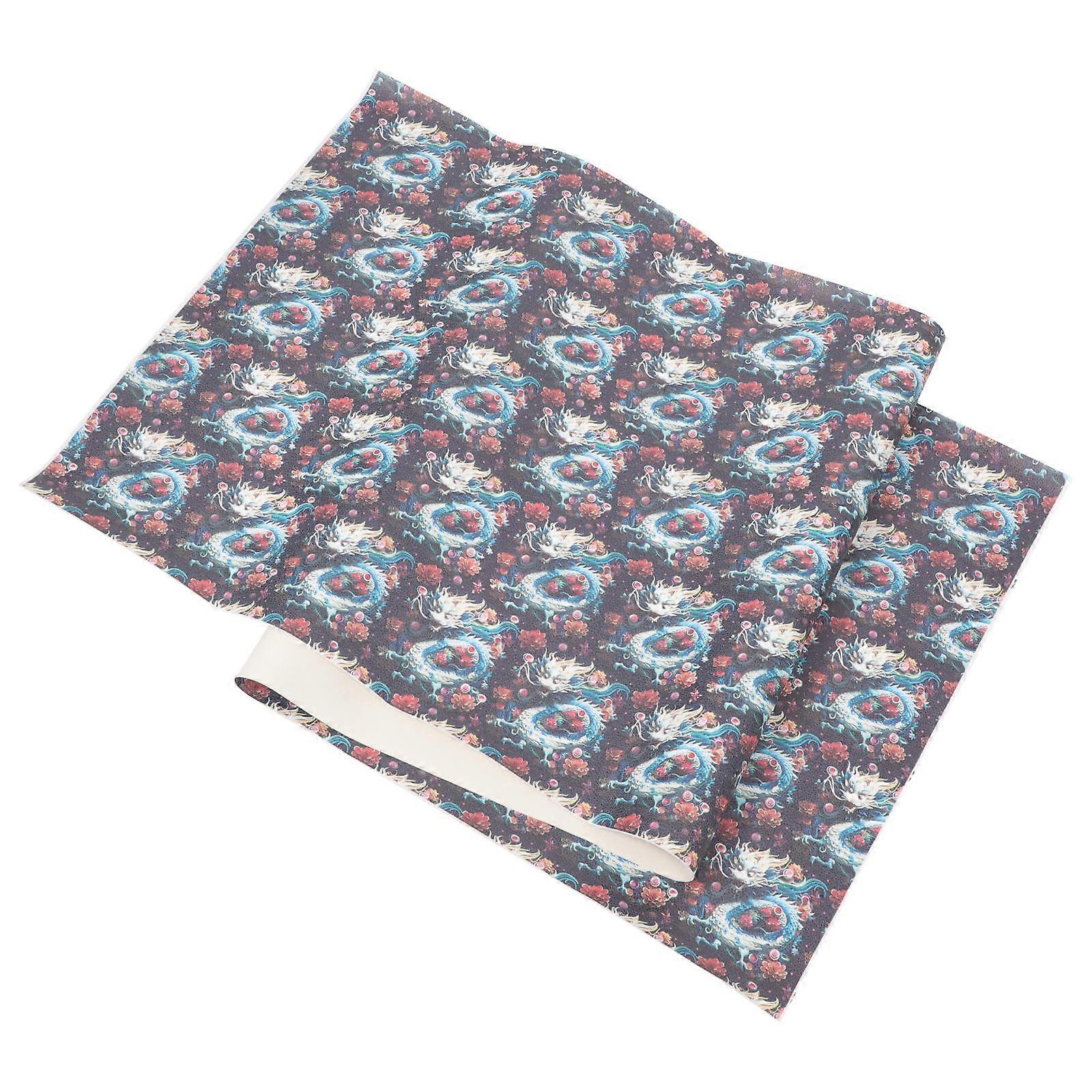 DIY Bow Making Sheet for Crafts 1 Sheet PVC Artificial Material