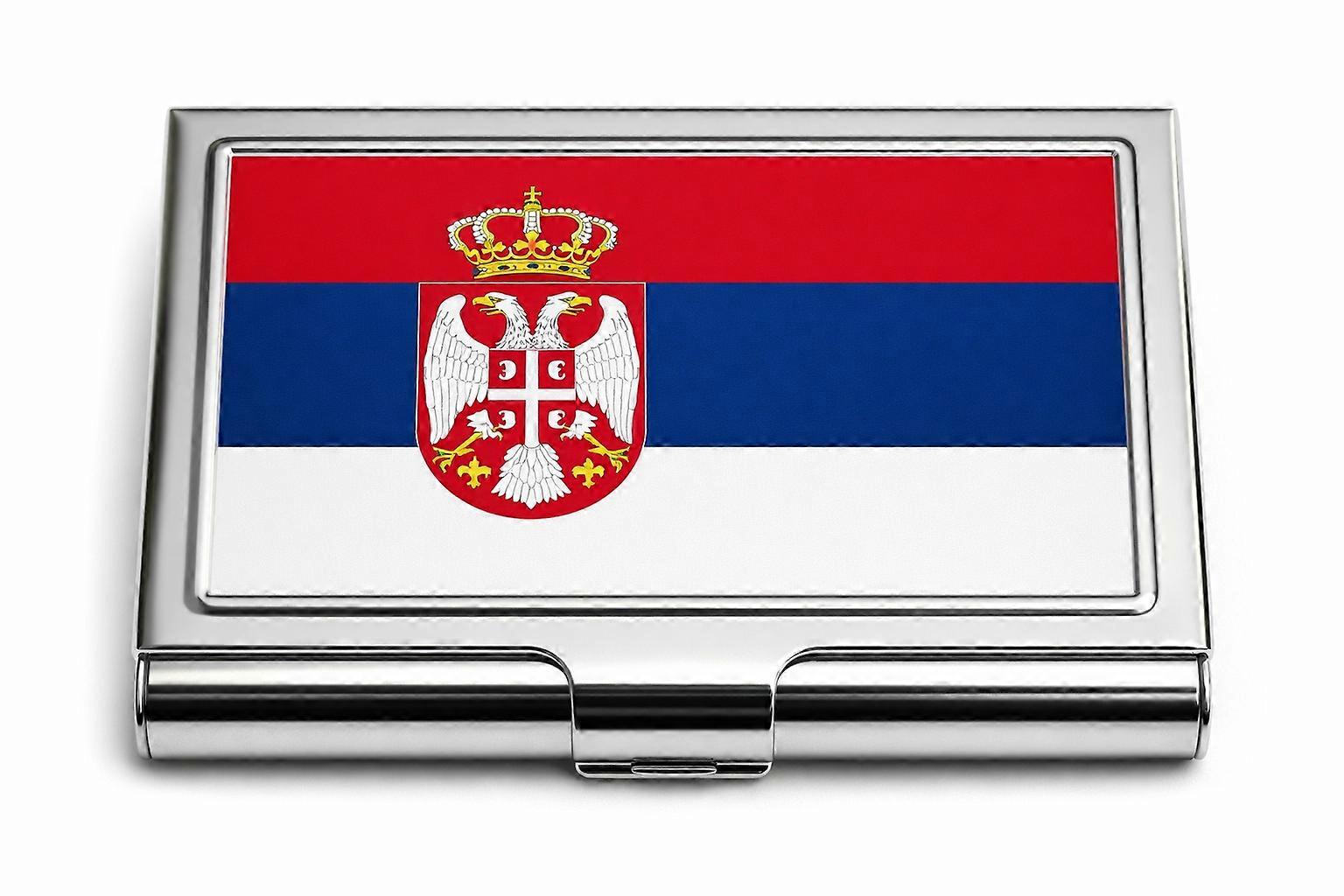 Cardholder - Serbia flag 