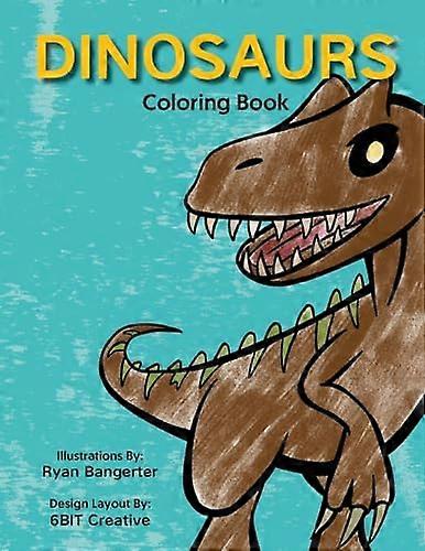 Dinosaurier - målarbok