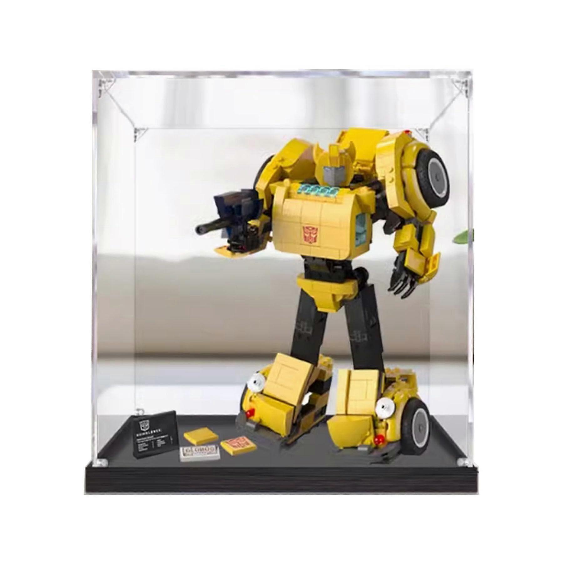 Transparent Acrylic Display Case Compatible with  10338 Robotics Model with Dustproof Protection