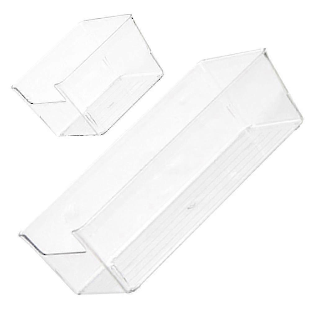 Drawer Storage Boxes Transparent Desktop for Storage Use 6Pcs