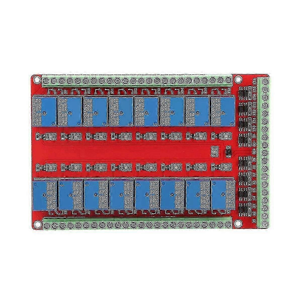 24v Isolated 16-channel Relay Control Module High/low Level Trigger 16-channel Relay Module Interfa -N