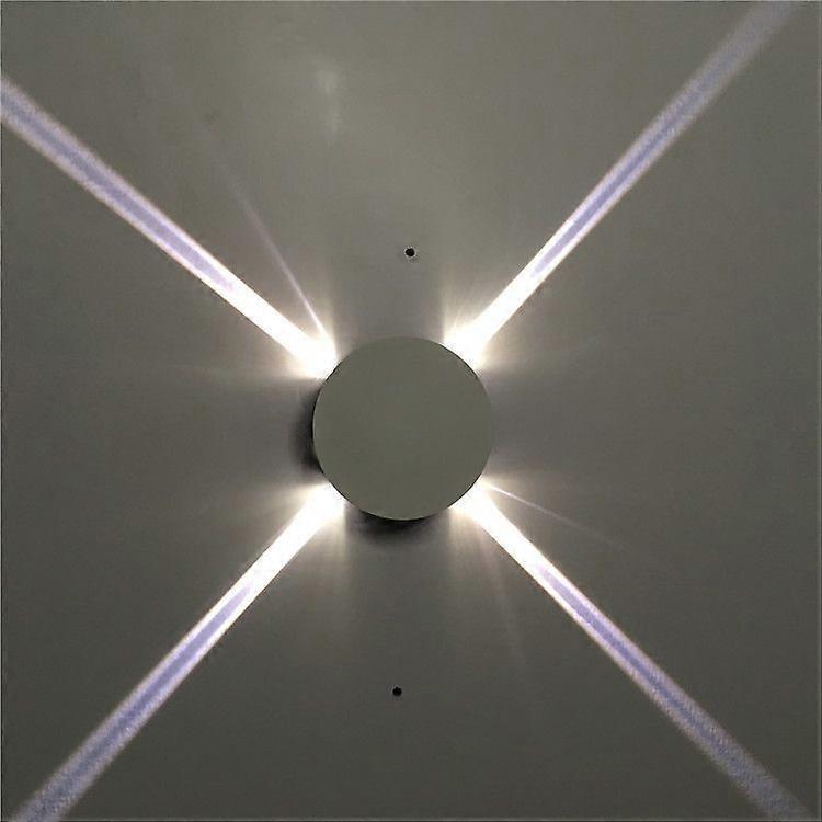 Round 12W LED Cross Star Wall Light