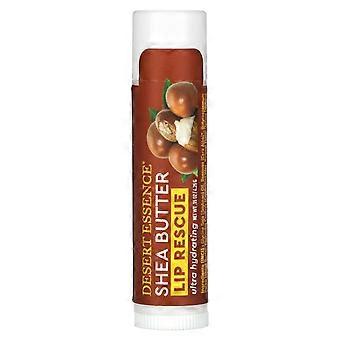 Desert Essence, Lip Rescue, Shea Butter, 0.15 oz (4.25 g), 6-Pack