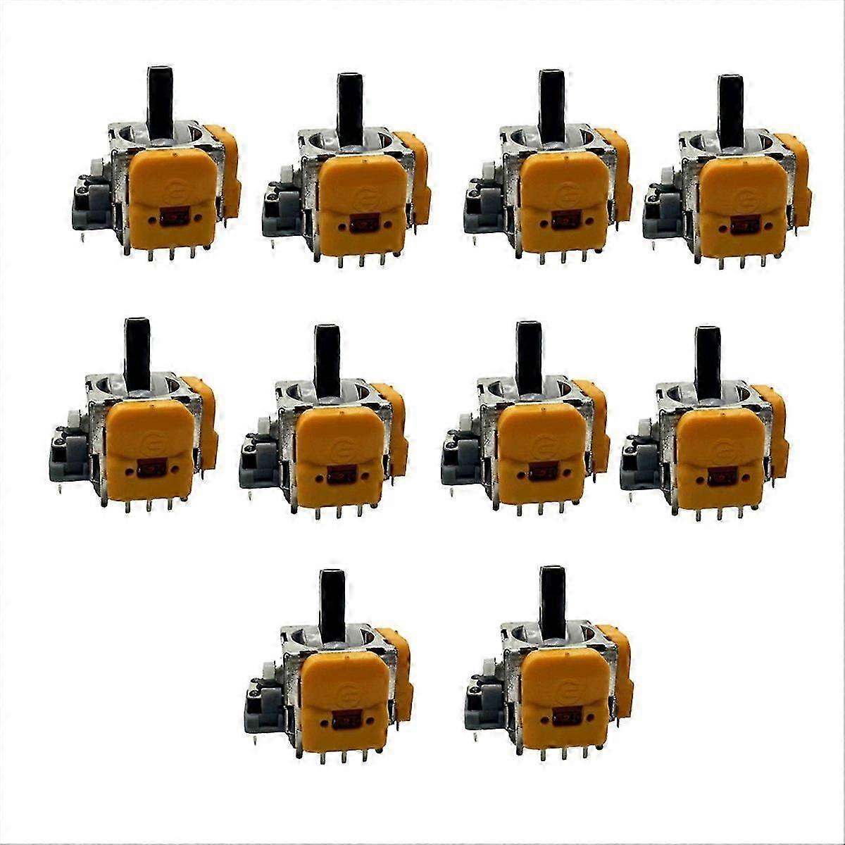 10PCS 4th Gen Hall Electromagnetic Joystick For Console
