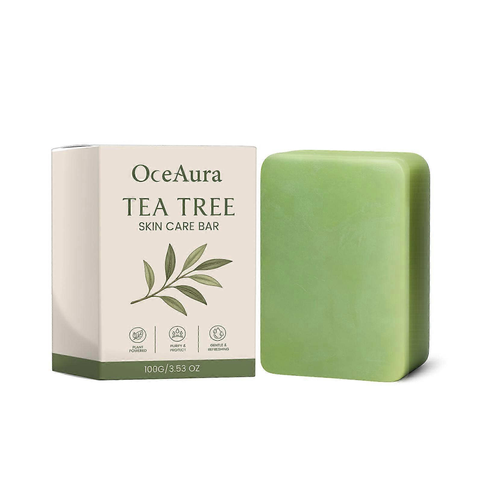 OceAura Tea Tree Cleansing Skin Soap