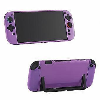 Custodia in TPU per console di gioco portatile, viola, sottile, antiurto, flessibile, morbida e resistente.