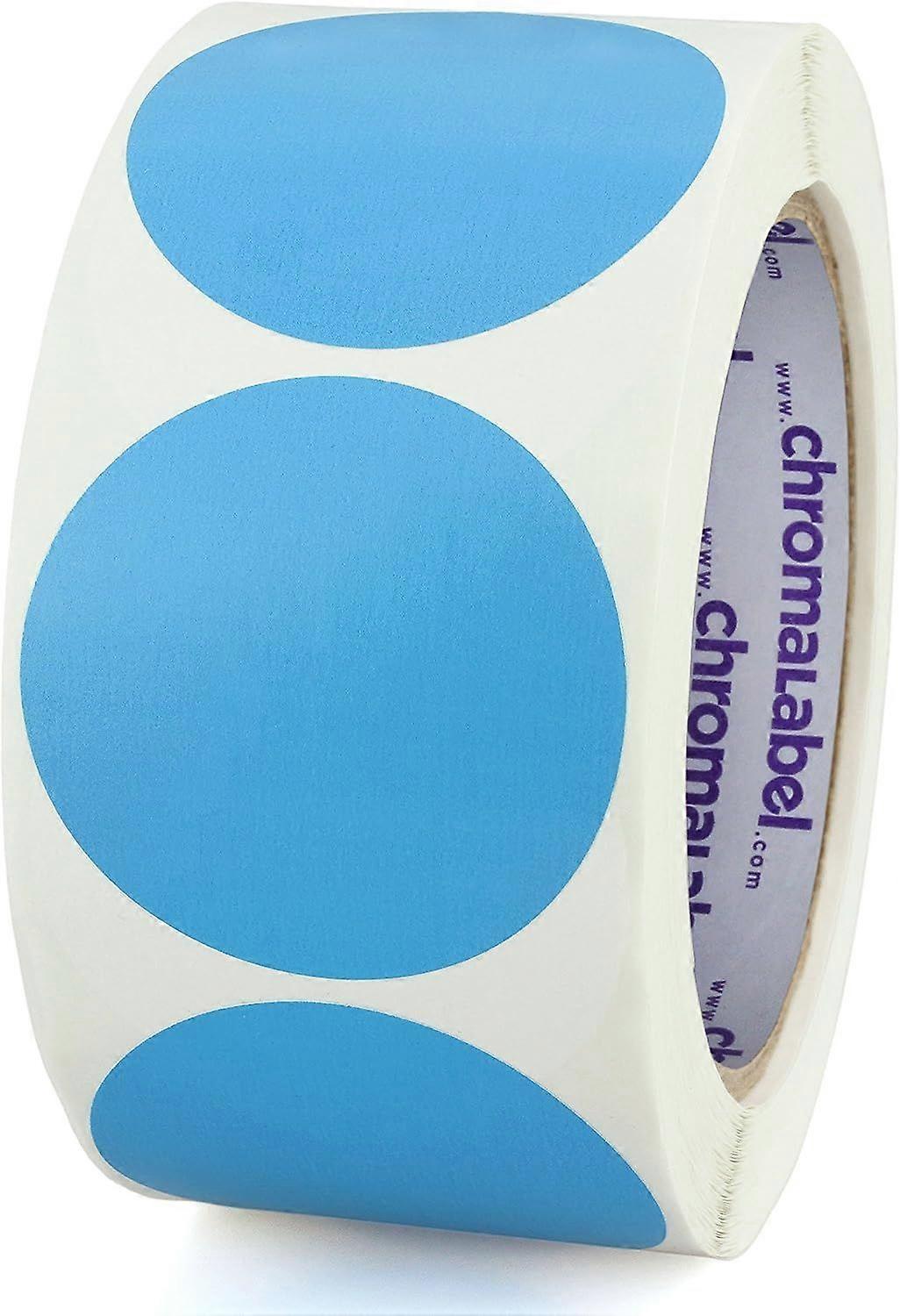 Label 1 Inch Round Permanent Color-Code Dot Stickers, 500 Per Roll