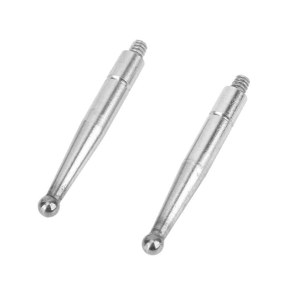 2PCS Dial Test Indicator Probe Lever Indicators Gauge Measuring Tool Accessory Ruby
