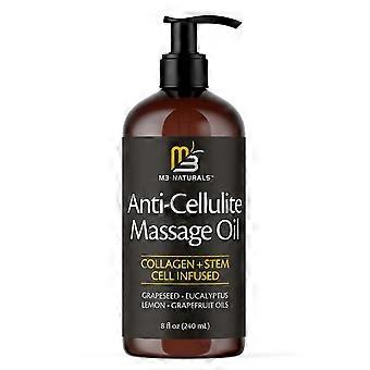 Anti Cellulite Massage Oil Firming Body Treatment for Thighs Buttocks Belly Natural Smooth Skin Care