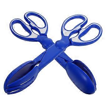 Pet Waste Grabber Dog Poop Scooper for Poop Storage 2Pcs Portable Blue