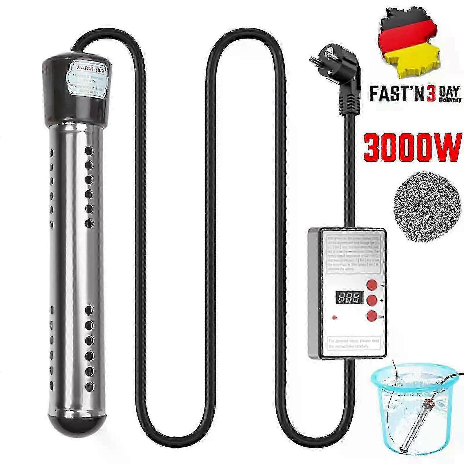 Adjustable Pool Heater with Timer for Bathtub Use