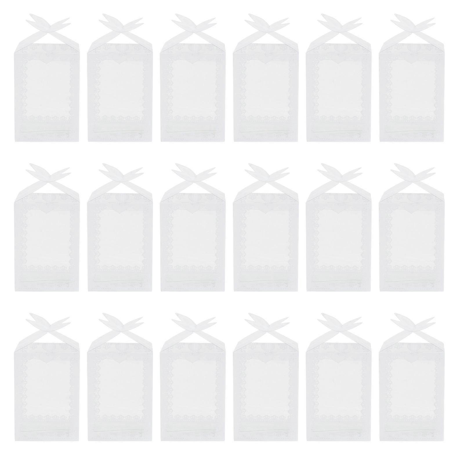 Food Packaging Boxes Plastic Candy Containers for 50Pcs Gift Boxes