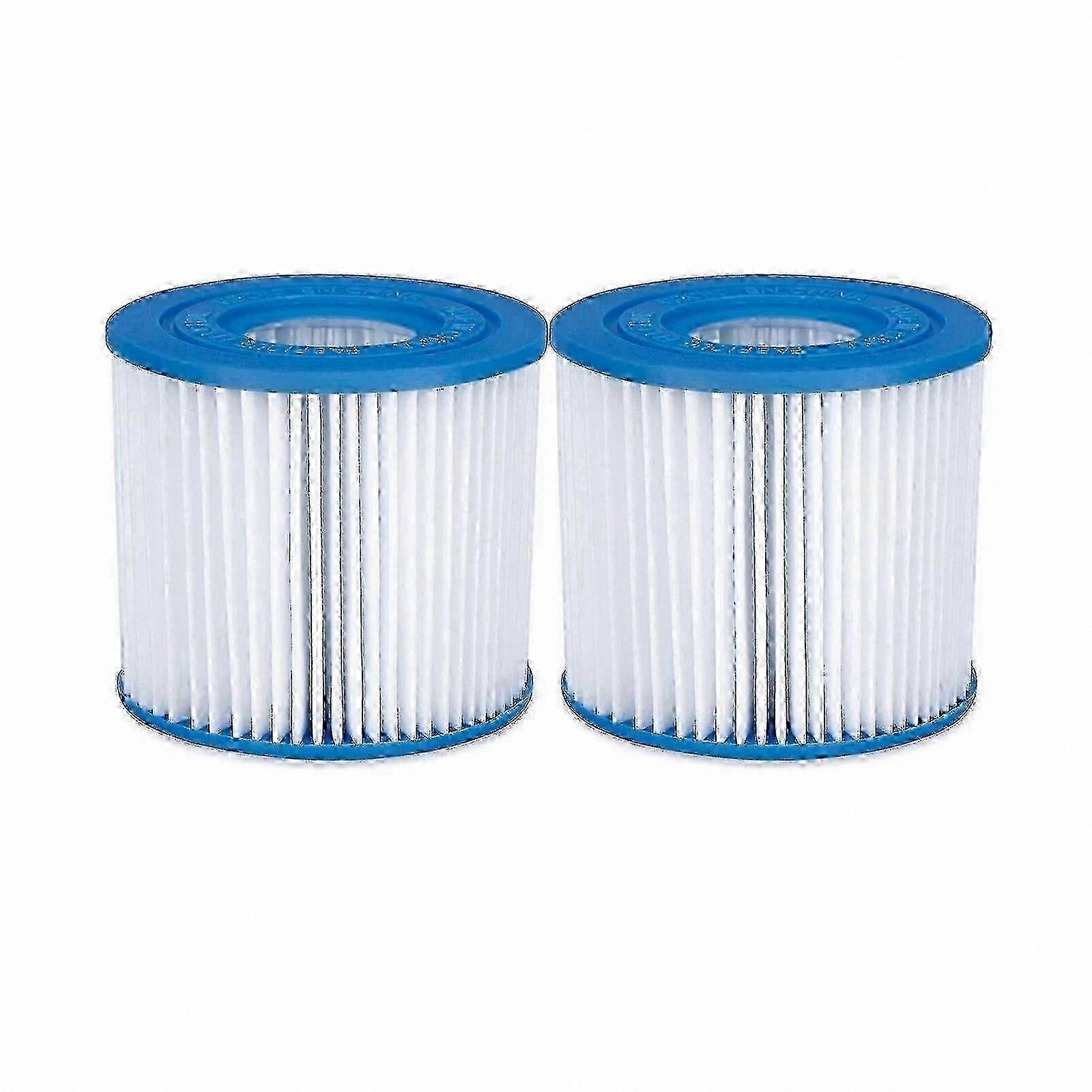 Durable Type D Pool Filter Cartridge Replacement, 2-Pack compatible with Summer Use