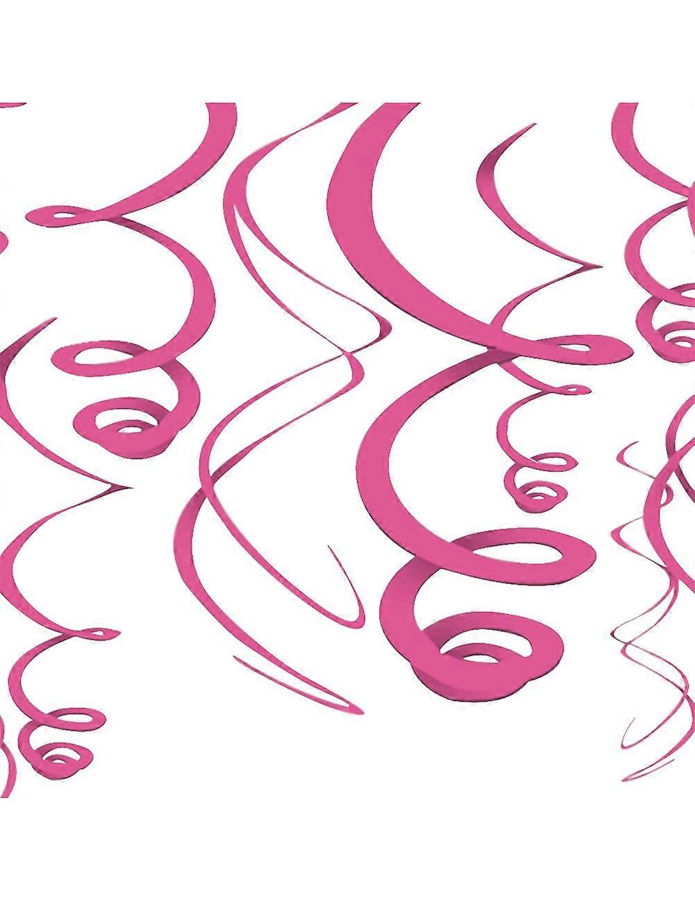 Pink hanging decorations