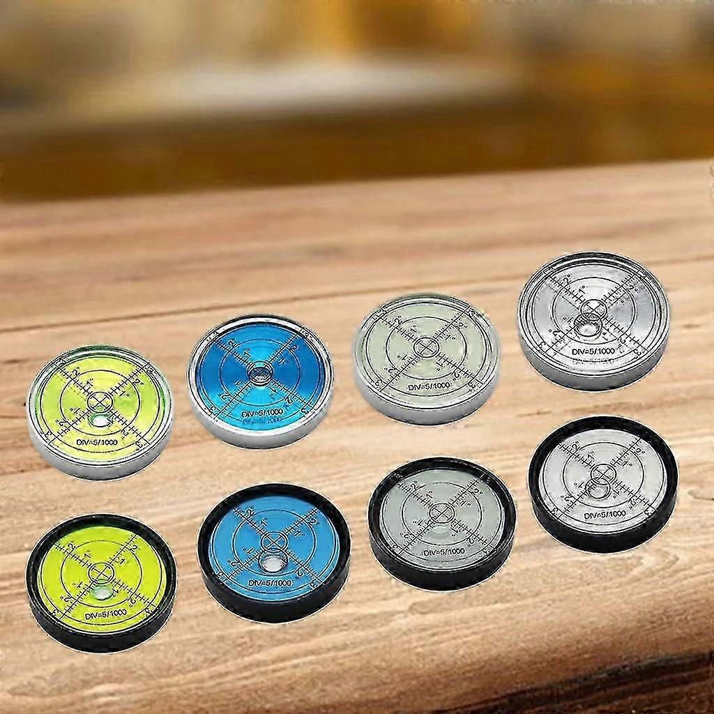 High Precision Round Bullseye Bubble Level Spirit Bubble Surface Level Bubble