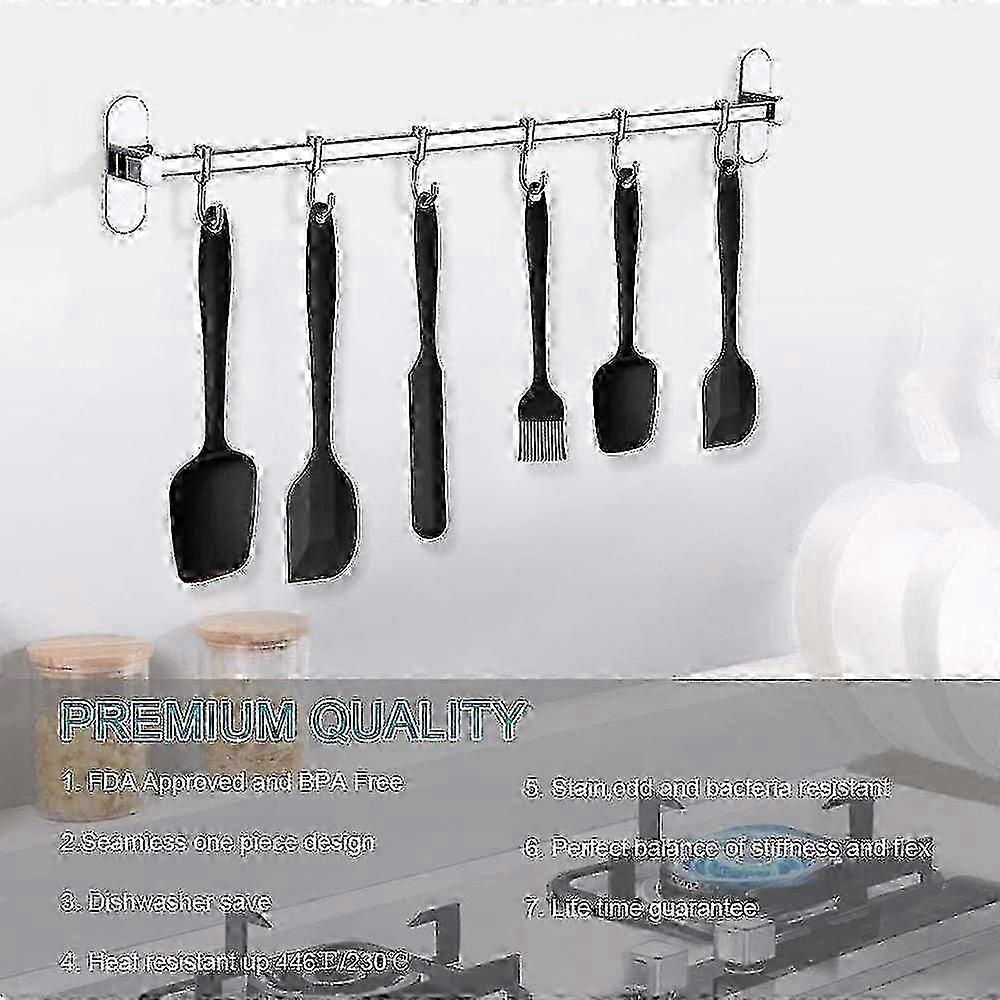 6pcs Baking Spatula Silicone Brush Baking Set
