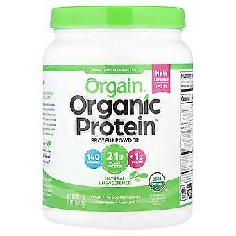 Orgain, Proteína em Pó Orgânica, à Base de Plantas, Natural e Sem Açúcar, 720 g (1,59 lb)