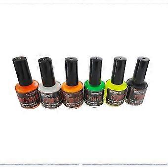 Fishing Bobber Repair Oil Paint Assorted Colors 6 Pack 30ml High Gloss Scratch Fix