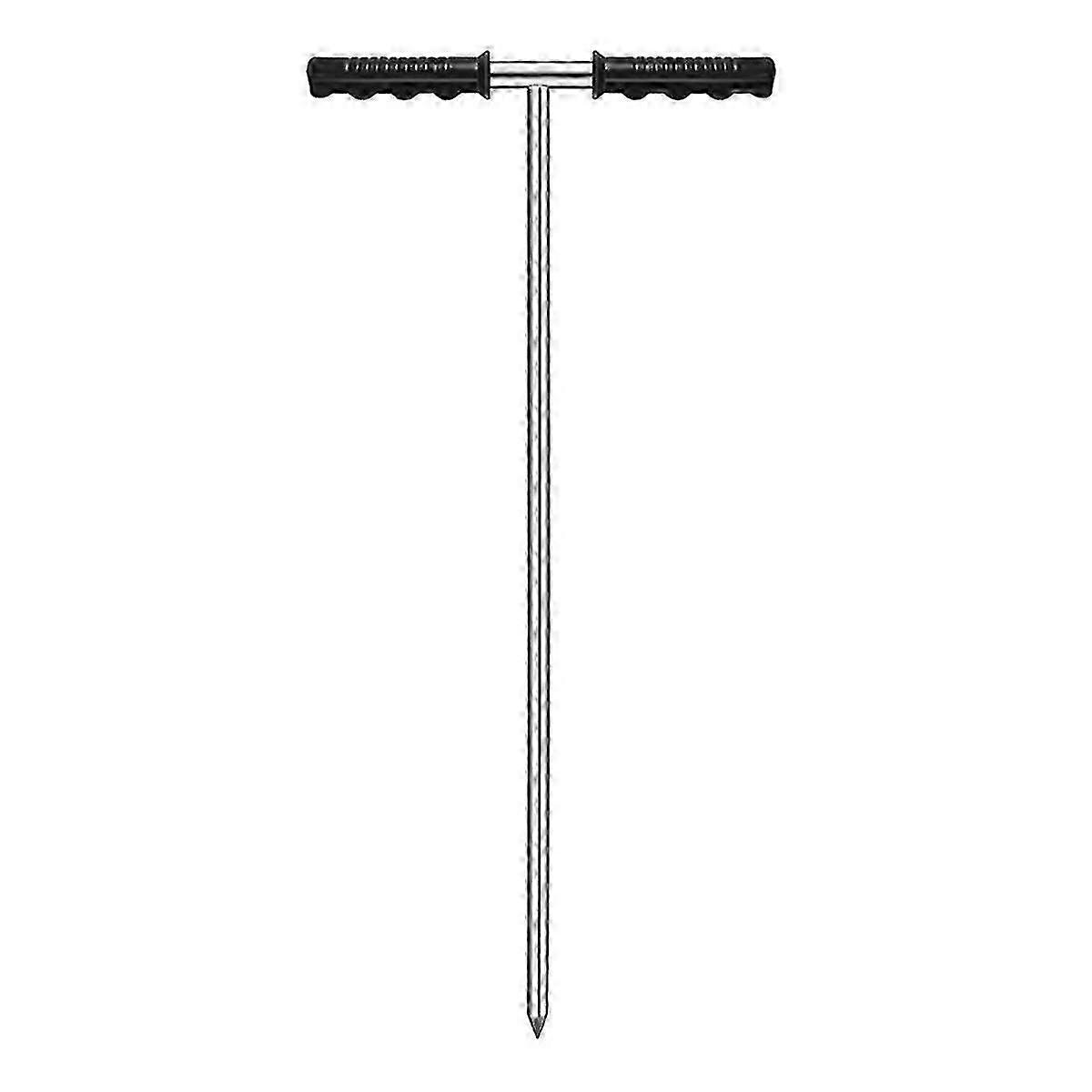 Sonde de sol en acier inoxydable, tige de mise à la terre réglable pour la localisation des fosses septiques, des canalisations souterraines et des conduites d'eau (IAS)