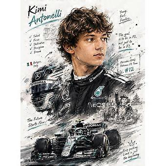 kimi antonelli F1 Immersive Jigsaw Puzzles DS-082