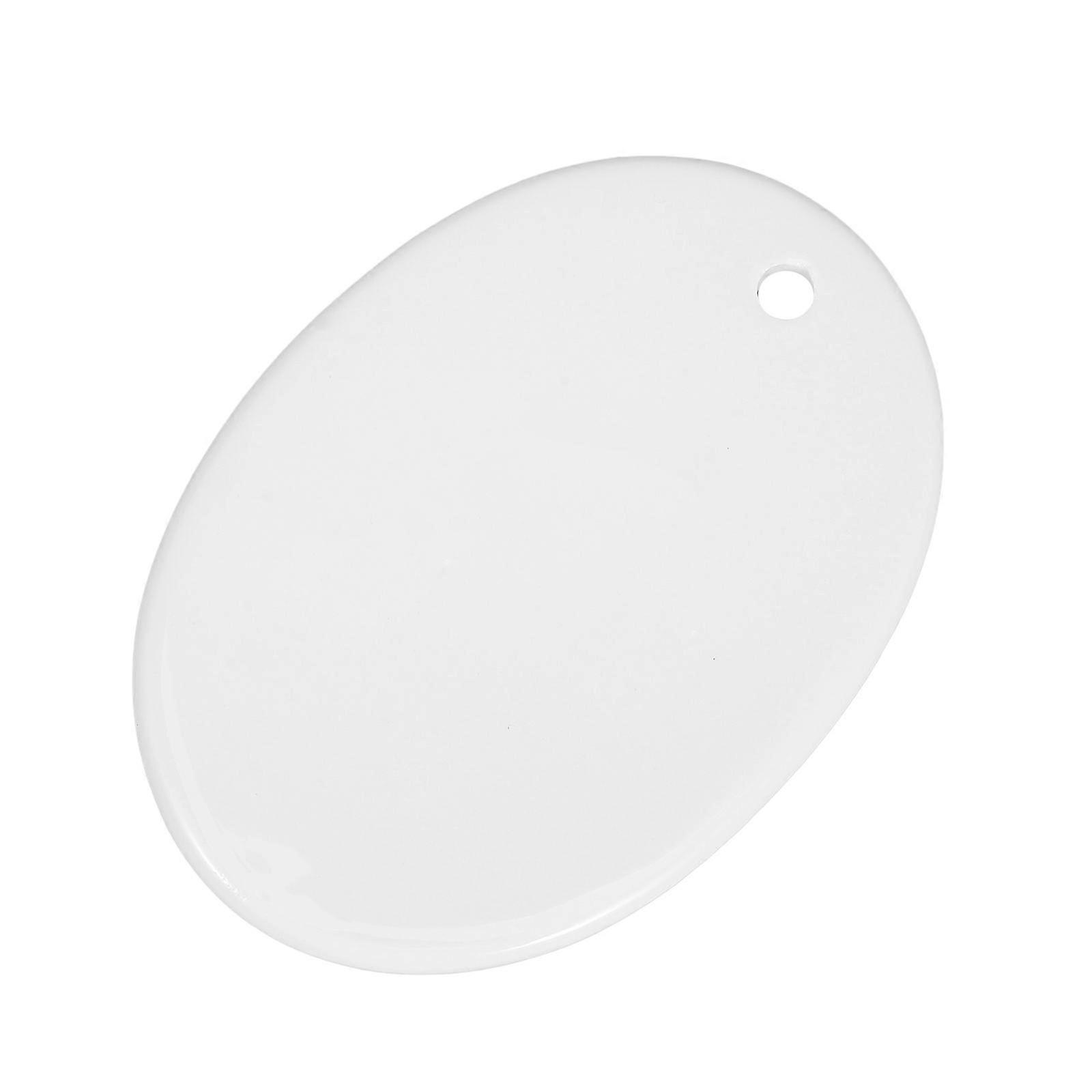 White Ceramic Sublimation Ornament