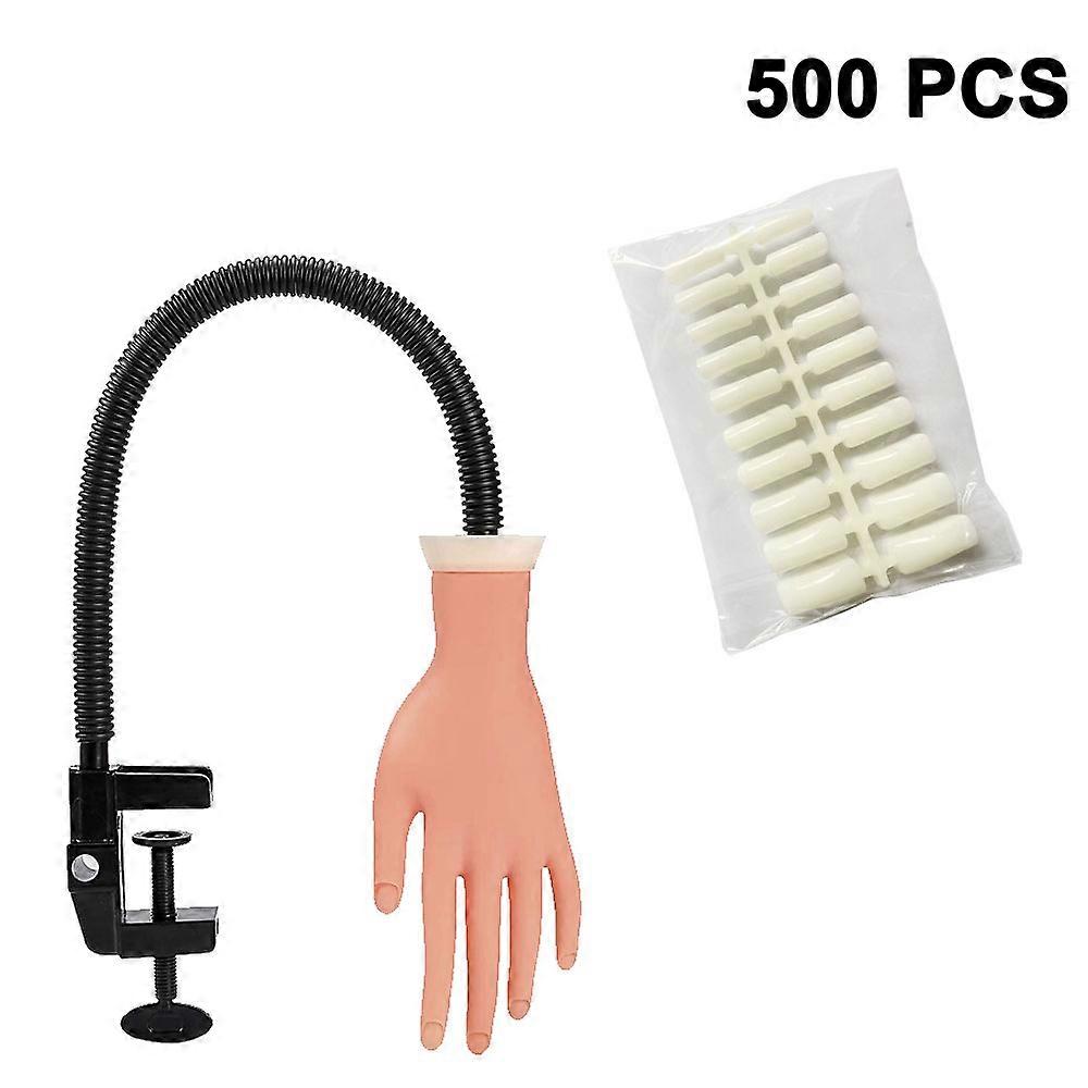 Flexible Bendable Nail Practice Hand For Manicure