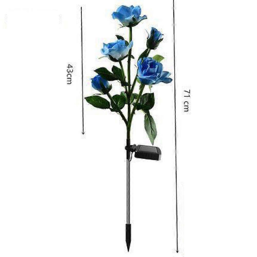 Realistic Solar Flower Landscape Light