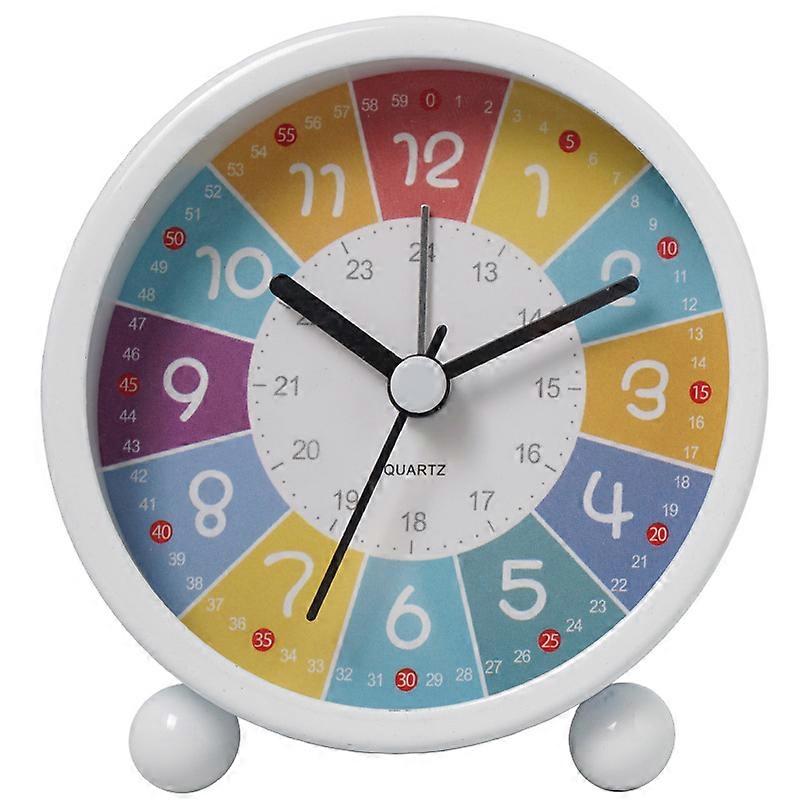Learning Clock, Simplified Time-Telling, Noiseless Analog Wall Clock