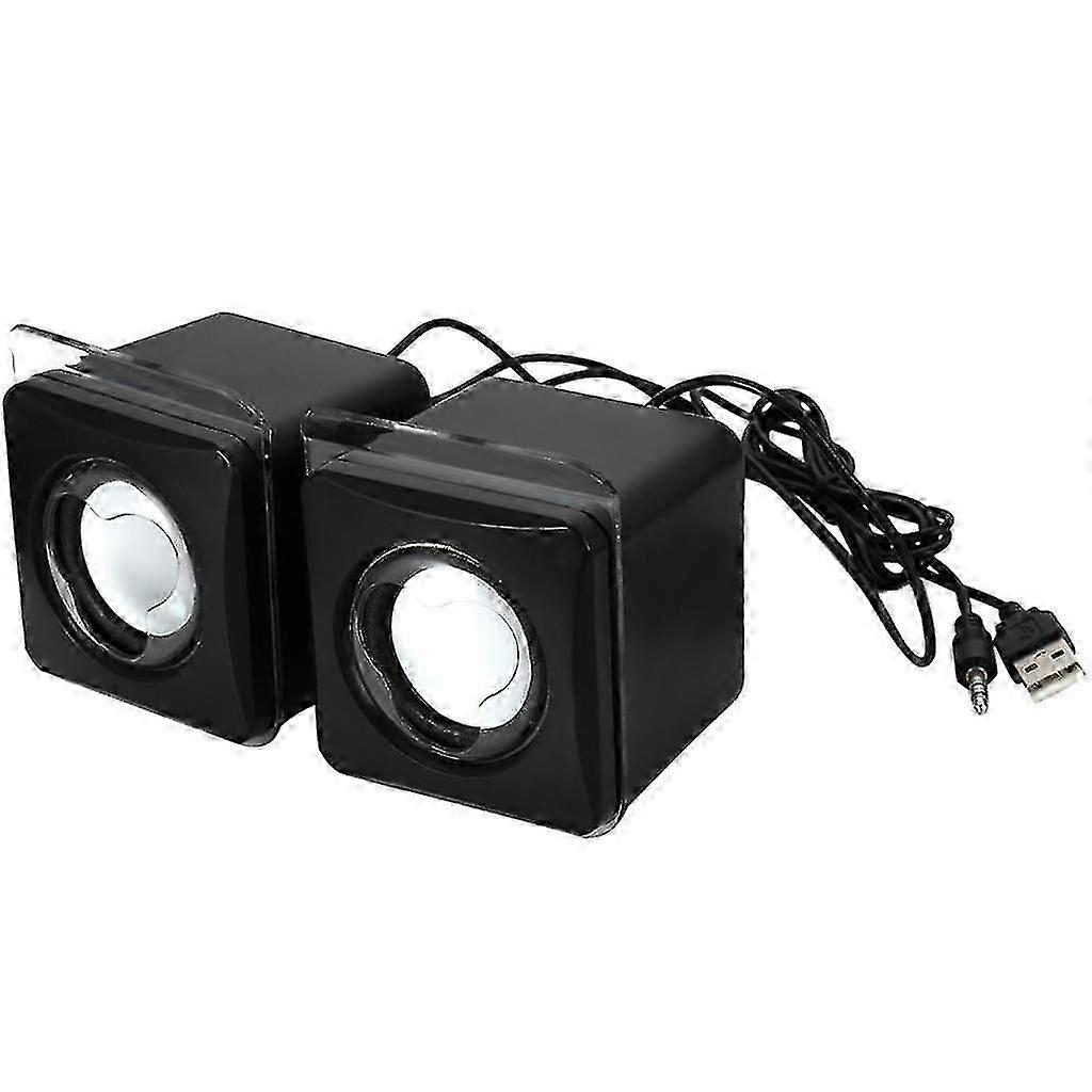 2026 Portable Mini 3.5mm USB Speaker Wired for Tablet Computer PC Desktop