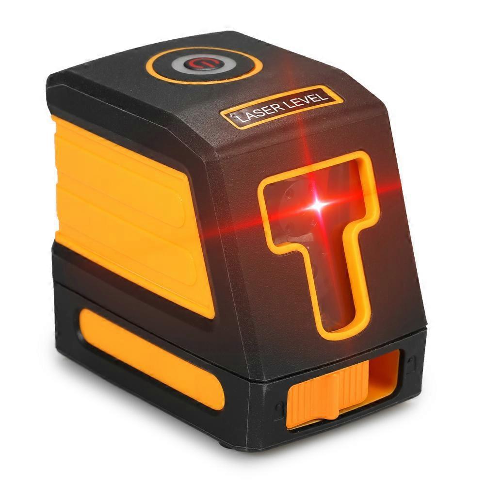 Self-Leveling 2 Lines Red Laser Level Professional Horizontal and Vertical Cross Line Leveling