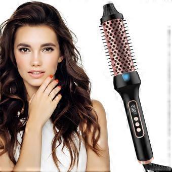 65W Rollkamm für Haare, schadet nicht, erzeugt negative Ionen, Glättet und lockt gleichzeitig, vielseitig einsetzbar.