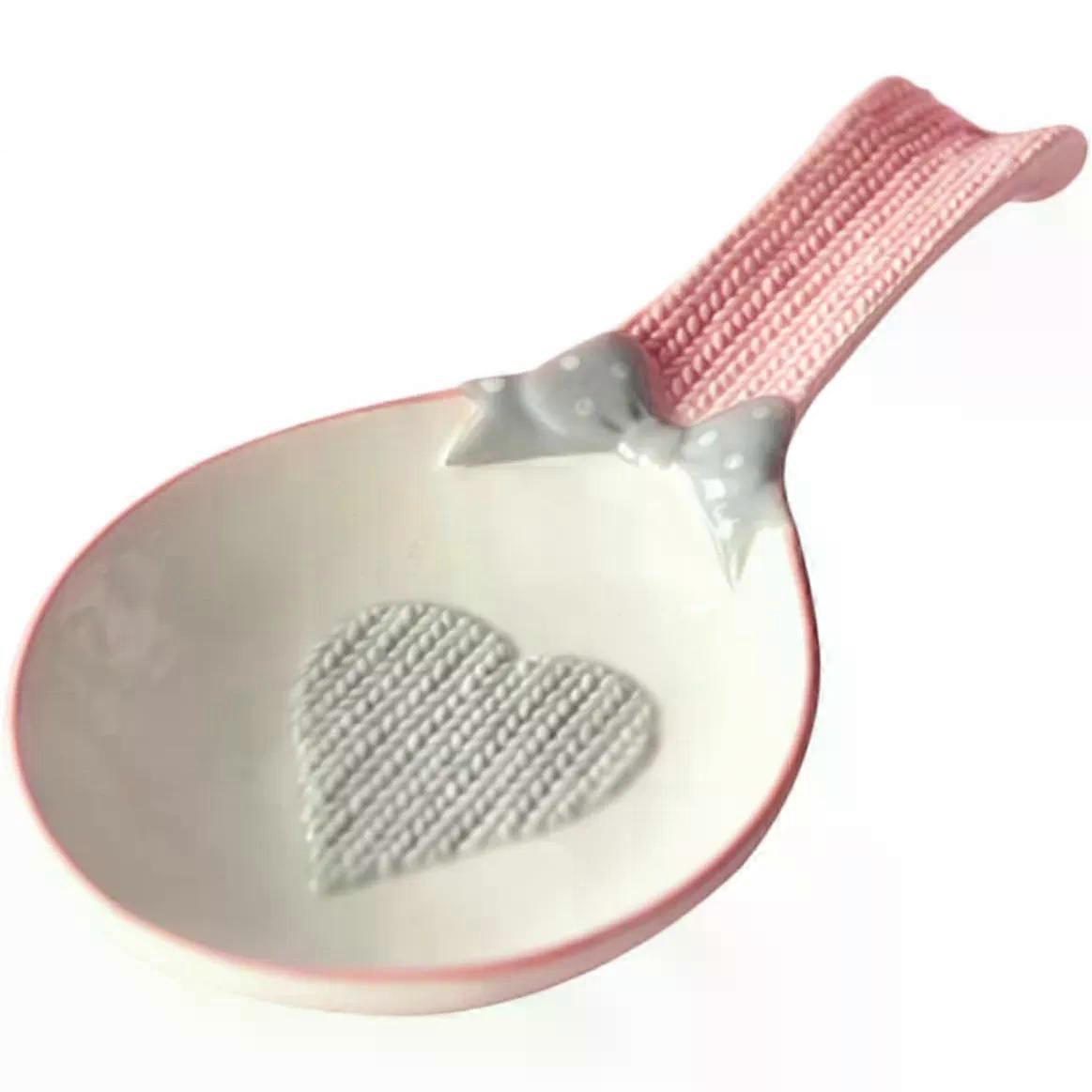 Ceramic Spoon Rest for Buffet Service and Restaurants