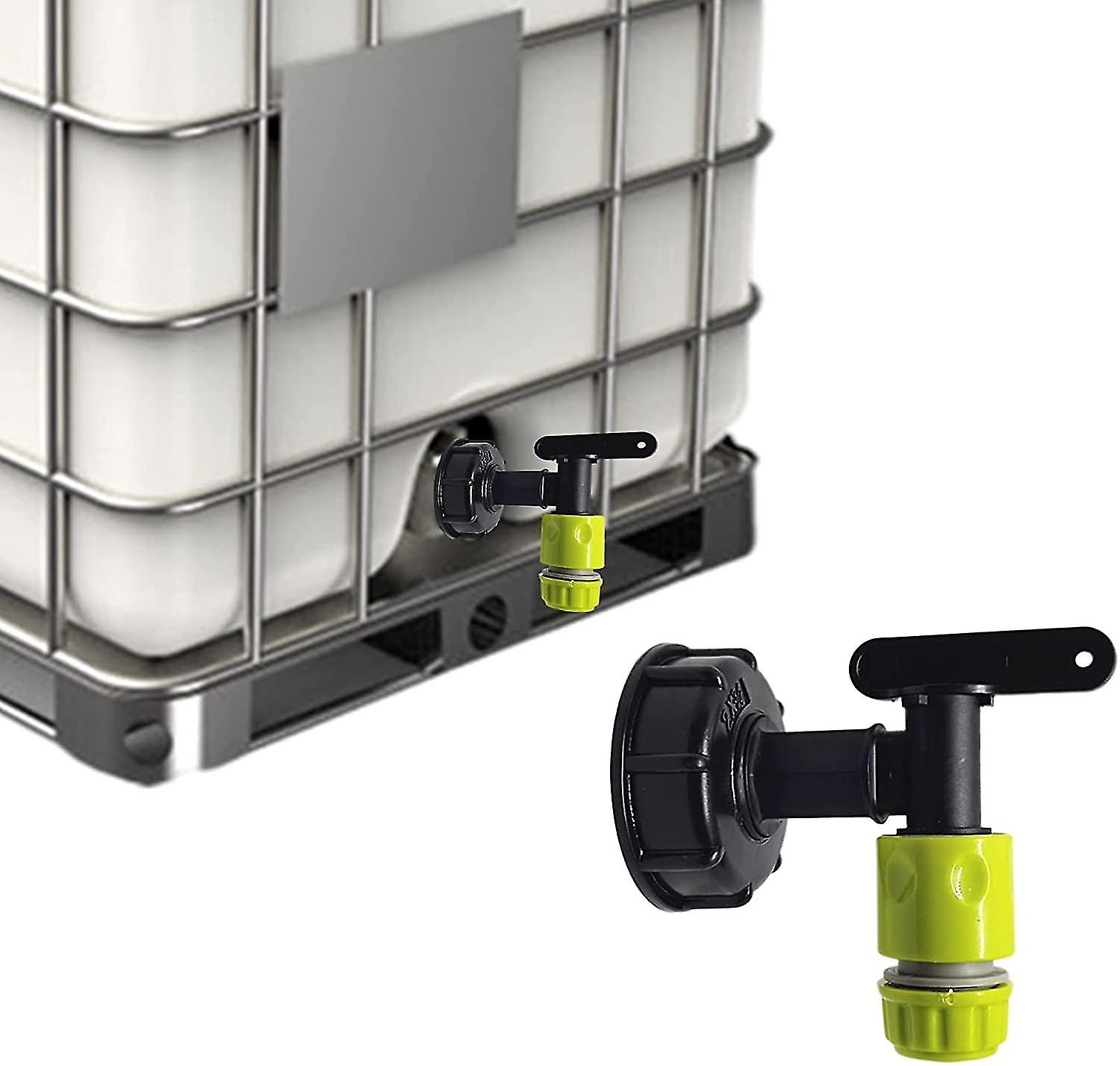 Pxcl Ibc Tank Faucet S60x6 Faucet For Ibc Tank, 3/4inch Ibc Tank Adapter, S60x6 Plastic Ibc Tank Adapter, Ibc Tank Faucet Adapter For Garden Fauc