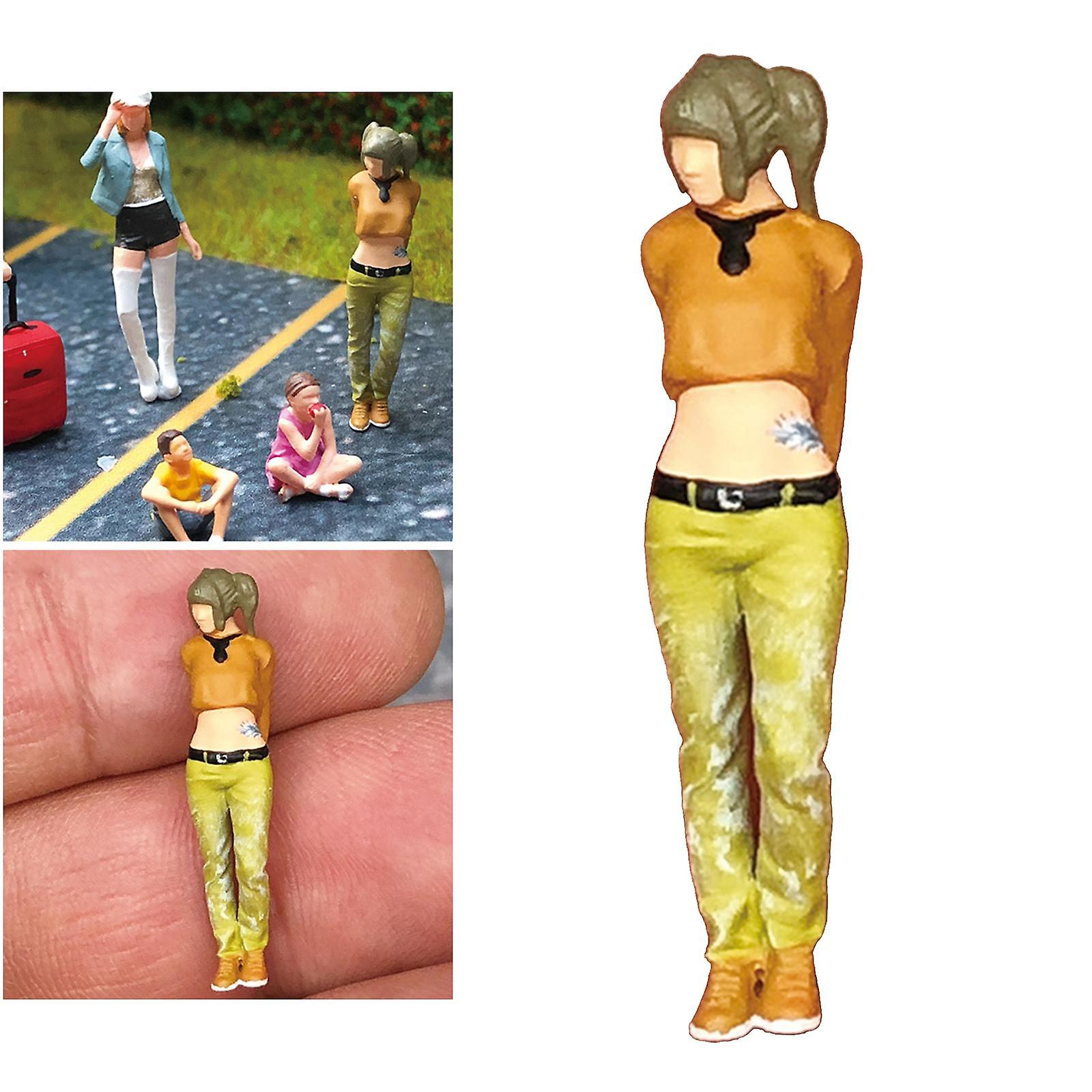 Miniature 1/64th Diorama Figures Character Action Figure Model Style 2