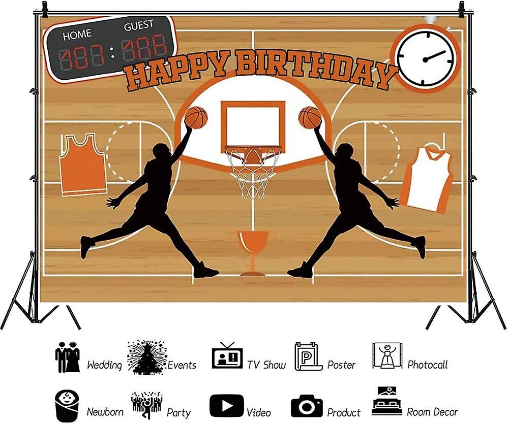 Addobbi Compleanno Basket Banner Di Compleanno A Tema Basket - 1.5 - Foto 7