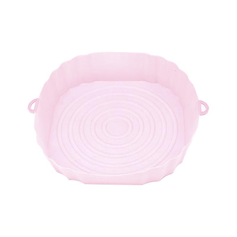 21cm Air Fryers Oven Baking Tray Fried Chicken Basket Mat Air Fryer Silicone Pot