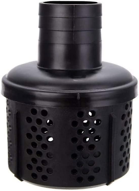 Suction Hose Strainer Filter Suction Hose Sewage Strainer (1pc, black)