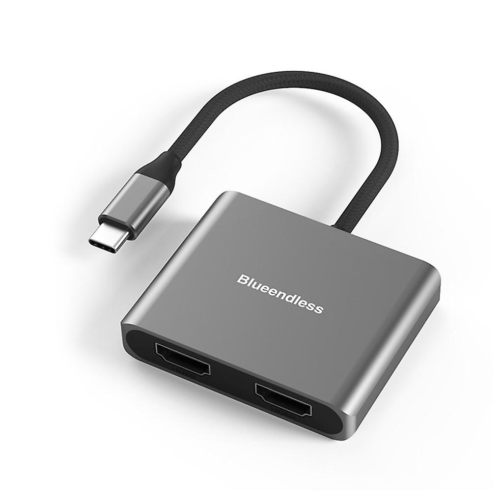 USB 3.1 Tip C Hub - HDMI Uyumlu Adaptör 4K 60Hz PC Dizüstü Bilgisayar için USB C Hub