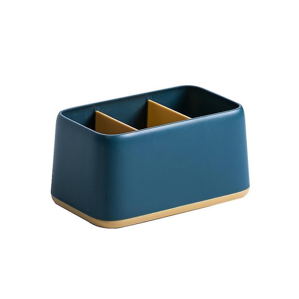 Ass Storage Box, Suitable For Remote Control Stationery 3 Block Color Storage Box