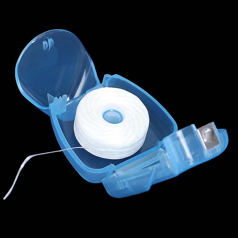 50m Dental Floss Peppermint Flavor Oral Hygiene Teeth Cleaning Interdental Brush