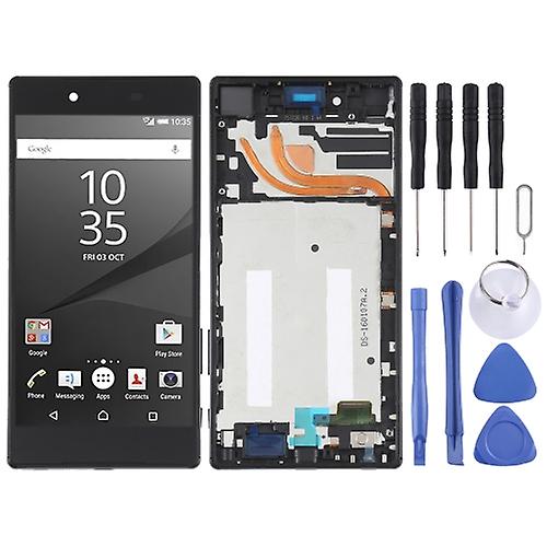 Replacement Lcd Screen Compatible With Sony Xperia Z5 Premium E6853 Digitizer Full Assembly With Frame