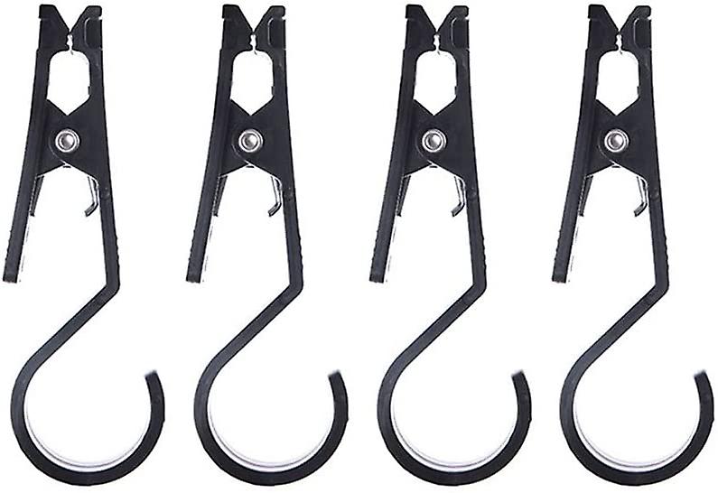 4 Pcs/Set Light Hook Multifunctional Tent Clips,Outdoor Camping Accessories