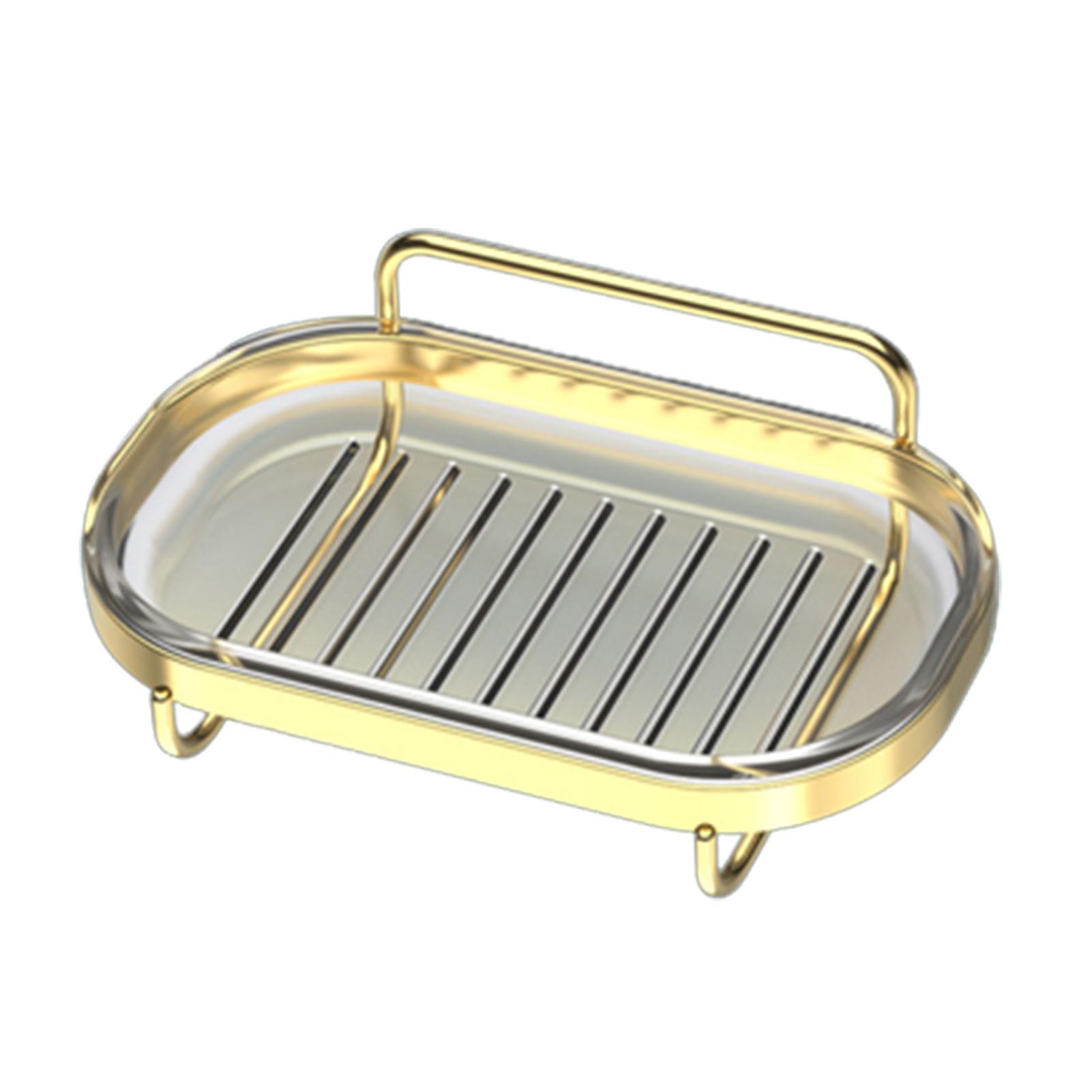 Bathroom Wall Mounted Soap Holder 2 Tier Bathroom Soap Dish