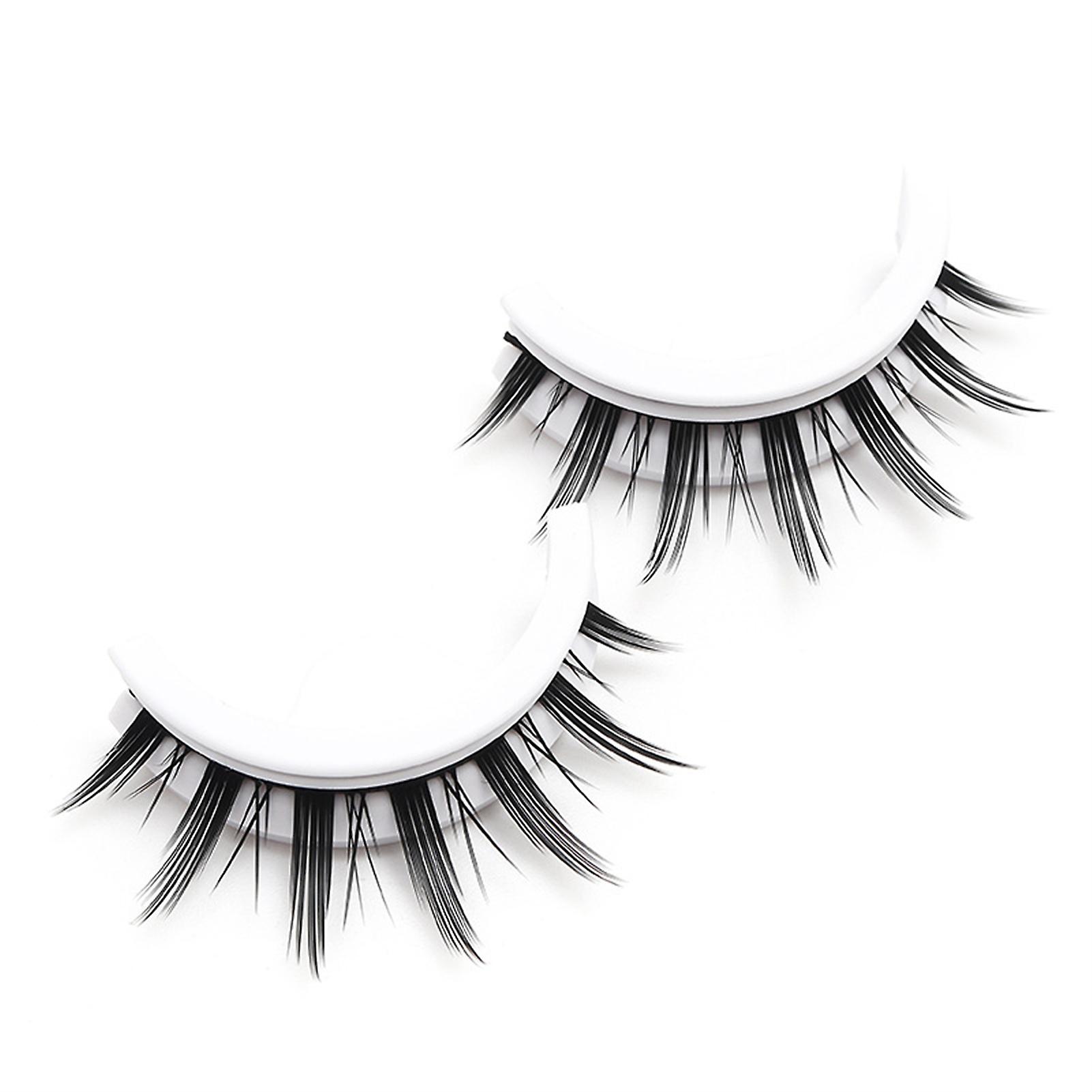 1 Pair Natural Curl Eyelashes 3d Lash Thick Volume Long Lashes For Dating Wedding Makeup Choices