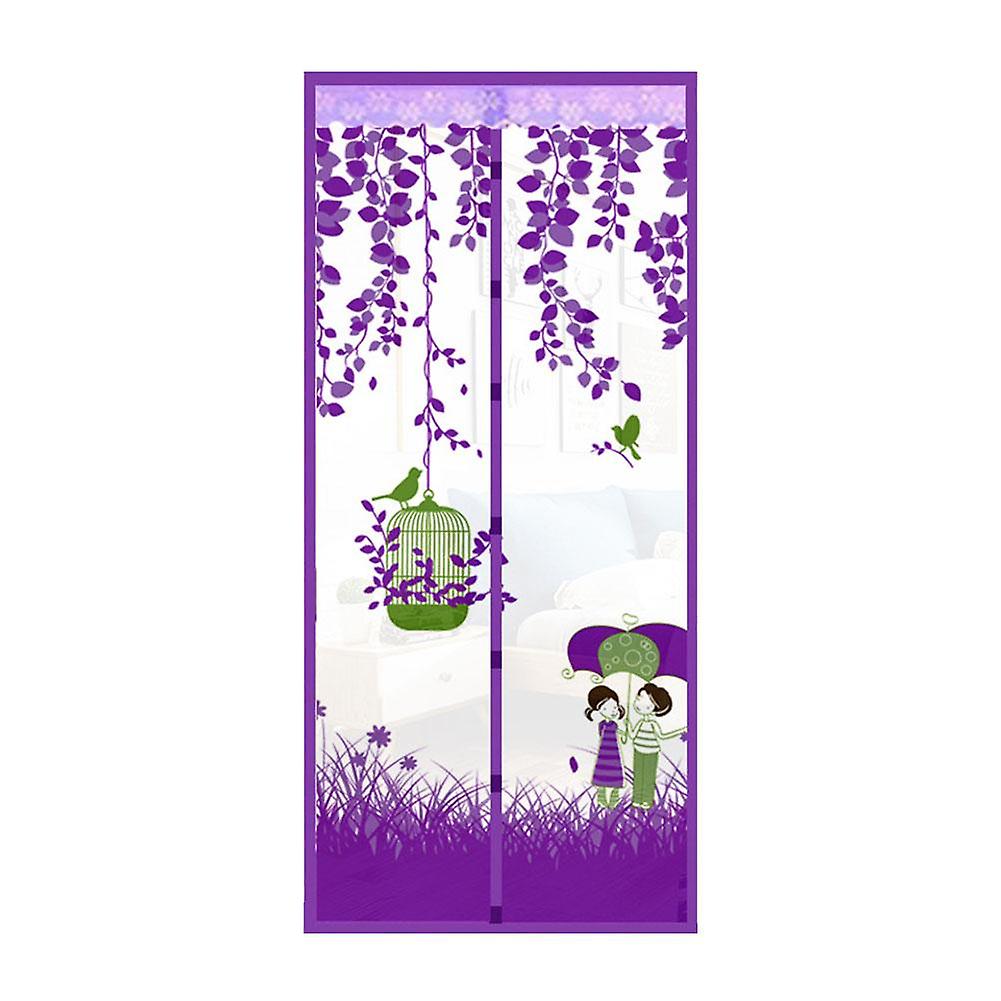 ZHOUBA Bird Cage Umbrella Summer Magnet Door Fly Screen Anti Mosquito Mesh Net Curtain
