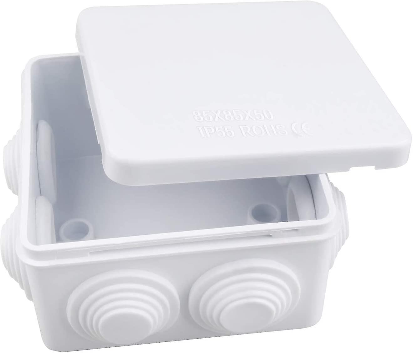 Ip55 Waterproof Dustproof Junction Box, Universal Electrical Project For Control Box Electrical Enclosure Switch Junction Box (85*85*50)