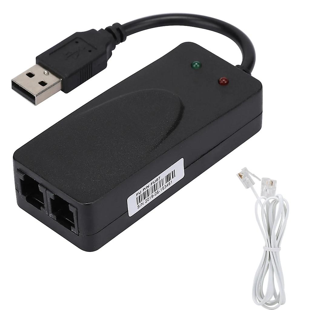 مودم فاكس أحادي / ثنائي المنفذ USB2.0 56K برنامج تشغيل مودم خارجي ل Win 7 / Win 8 / Win 10 / Win XP مودم USB